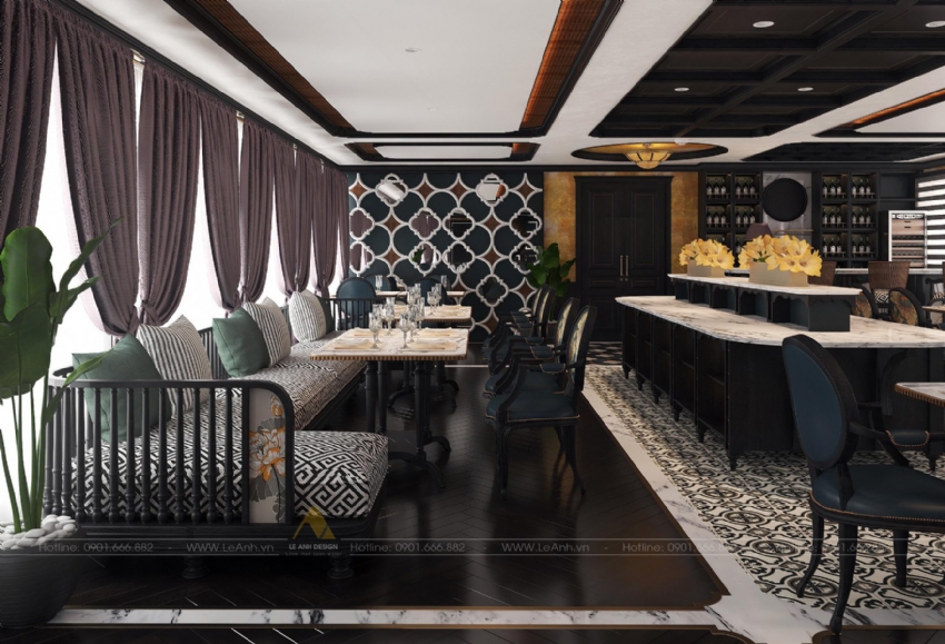 PHONG CÁCH THIẾT KẾ NỘI THẤT ĐÔNG DƯƠNG CHO DU THUYỀN (INDOCHINE STYLE)